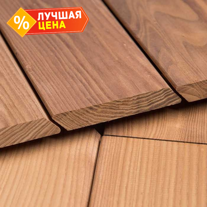 Планкен скошенный 25x140x5000 мм А термо-ель