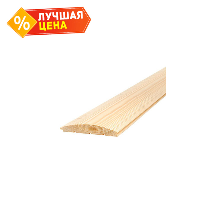Блок-хаус 28х145х4000 мм АВ Хвоя