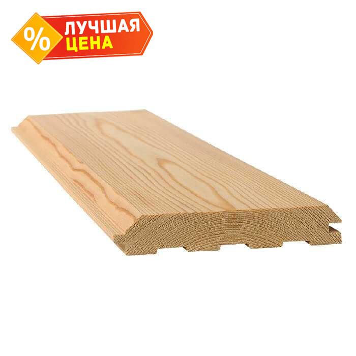 Имитация бруса 17х195х5000 мм Прима Лиственница